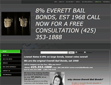 Tablet Screenshot of everettbailbonds.com